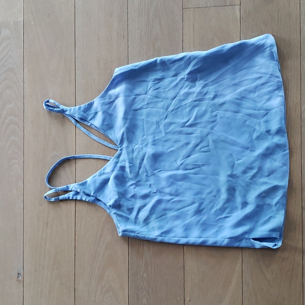 3/$18 - Light blue Topshop tank US 2
